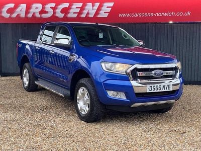 Used Ford Ranger Limited 2017 Blue Pickup