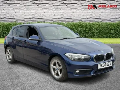 Used BMW 116 Efficient Dynamics 116 HP (85 kW) 2016 Blue Hatchback