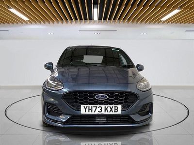 Used Ford Fiesta ST-Line 125 HP (91 kW) 2023 Blue Hatchback