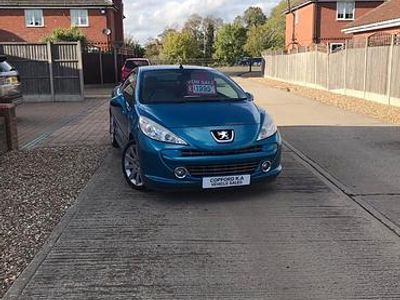 Used Peugeot 207 GT 2007 Blue Cabriolet