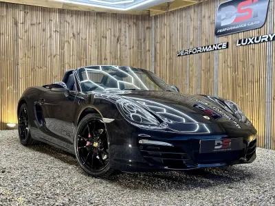 Used Porsche Boxster Black Edition 261 HP (191 kW) 2016 Black Cabriolet