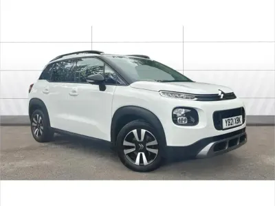 Begagnad Citroën C3 Aircross PureTech 108 HK (79 kW) 2021 Vit SUV