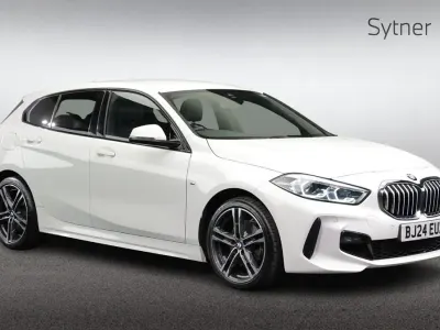 Used BMW 118 M Sport 134 HP (98 kW) 2024 White Hatchback
