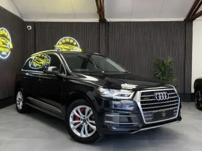 Usado Audi Q7 Design 272 CV (200 kW) 2017 Azul SUV