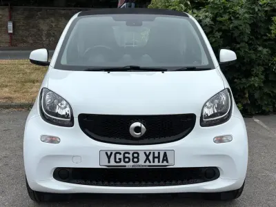 Used Smart ForTwo Coupé Passion 71 HP (52 kW) 2018 White Coupe