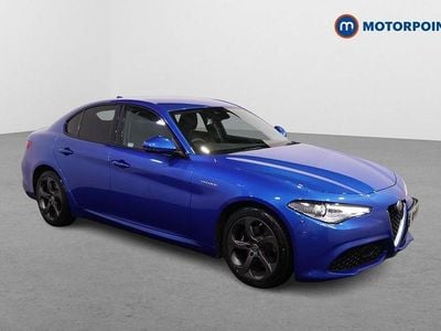 Blue Used 2018 Alfa Romeo Giulia Veloce Sedan | £19,049 (Fair price)