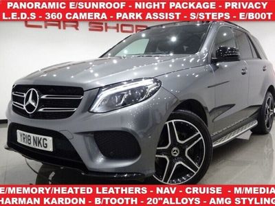 used Mercedes GLE250 GLE 2.1D (204 PS) AMG NIGHT EDITION (PREMIUM PLUS) 9G TRONIC 4MATIC ( EURO 6 ) (S/S) 5DR + NAV