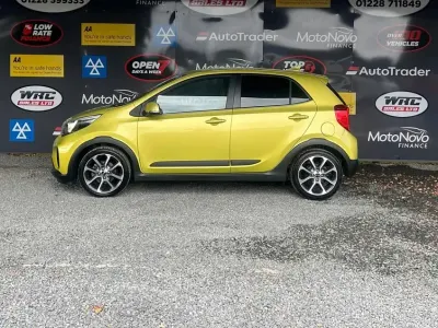 Used Kia Picanto X-Line 84 HP (61 kW) 2019 Green Hatchback