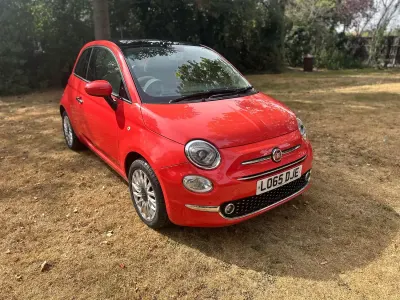 Used Fiat 500 Lounge 69 HP (50 kW) 2015 Pink Hatchback