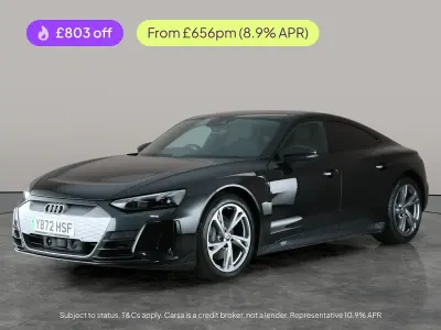 Used Audi e-tron GT quattro Comfort 389 kW (530 HP) 2022 Black Sedan