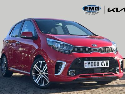 Used Kia Picanto GT-Line S 99 HP (72 kW) 2018 Red Hatchback