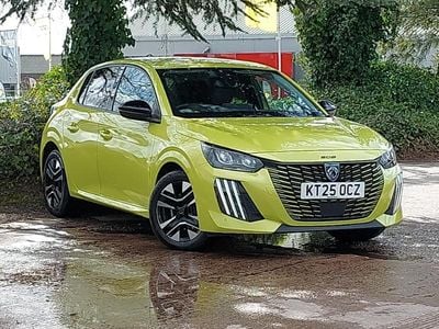 Used Peugeot 208 Allure 101 HP (74 kW) 2025 Yellow Hatchback