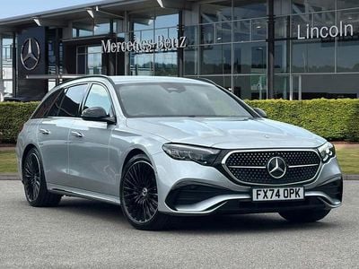 Used Mercedes E300 Urban 313 HP (230 kW) 2025 Metallic paint hightech silver Estate