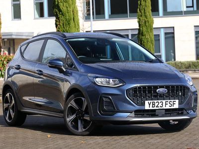 Used Ford Fiesta Active 125 HP (91 kW) 2023 Blue Hatchback