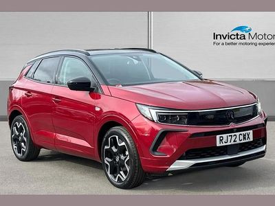 Used Vauxhall Grandland X Ultimate 130 HP (95 kW) 2022 Red SUV