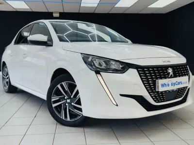 Used Peugeot 208 Allure Premium 100 HP (73 kW) 2021 White Hatchback