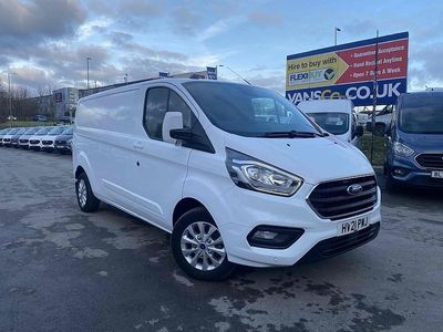 Used Ford Transit Custom Limited 130 HP (95 kW) 2021 White Van