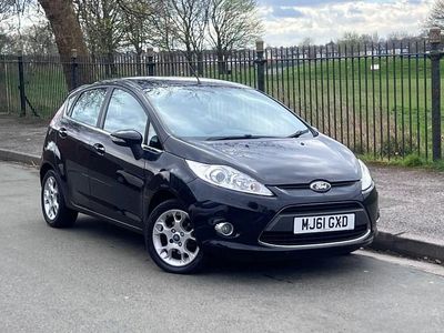 Used Ford Fiesta Zetec 82 HP (60 kW) 2011 Black Hatchback
