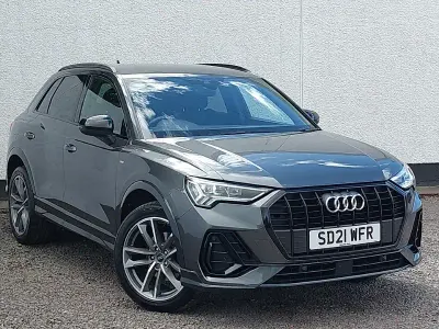 Used Audi Q3 Black Edition 150 HP (110 kW) 2021 Grey SUV