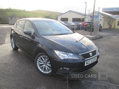 Used Seat Leon SE Dynamic 115 HP (84 kW) 2019 Black Hatchback