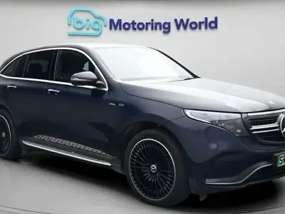 Used Mercedes EQC400 AMG line 300 kW (408 HP) 2022 Blue SUV