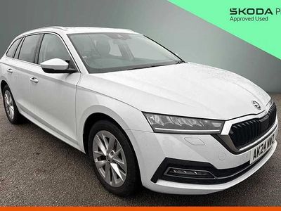 White Used 2024 Skoda Octavia SE L Estate | £21,000 (Fair price)