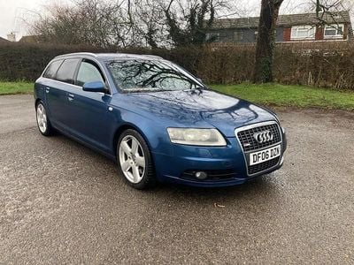 Begagnad Audi A6 S-Line 180 HK (132 kW) 2006 Blå Kombi
