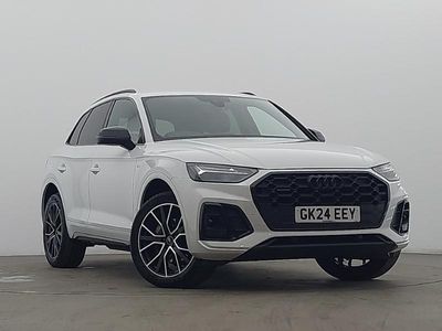 White Used 2024 Audi Q5 Black Edition SUV | £36,298 (A bit pricey)
