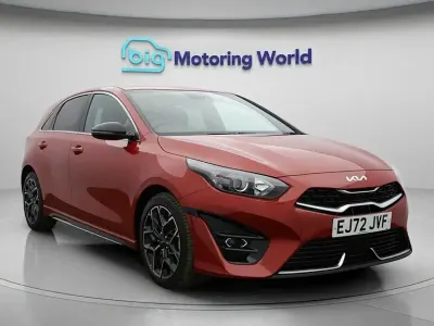 Używany Kia Ceed GT-Line 158 KM (116 kW) 2022 Czerwony Hatchback