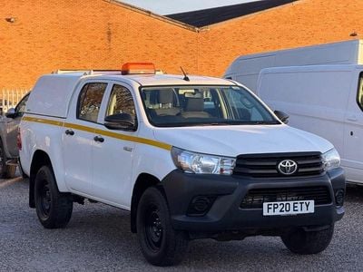 White Used 2020 Toyota HiLux Active Pickup | £13,695 (Good price)