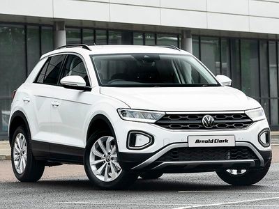 White New 2025 VW T-Roc Match SUV | £27,095 (Fair price)