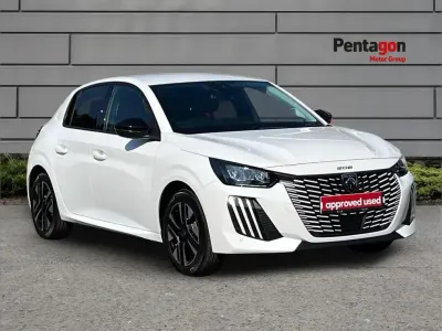 Used Peugeot 208 Allure 101 HP (74 kW) 2025 White Hatchback
