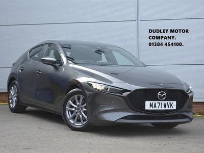 Grey Used 2021 Mazda 3 Hatchback | £15,495 (Fair price)
