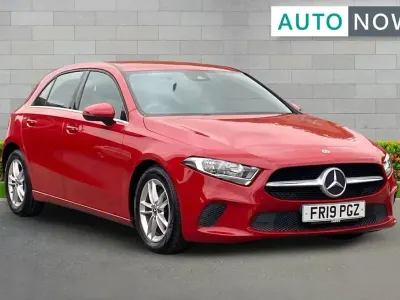 Used Mercedes A180 SE 113 HP (83 kW) 2019 Red Hatchback