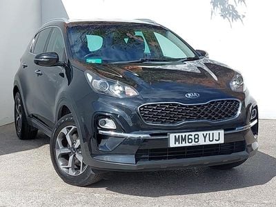 Used Kia Sportage 130 HP (95 kW) 2018 Black SUV