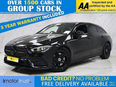 Used Mercedes CLA200 Shooting Brake AMG line 163 HP (119 kW) 2020 Black Estate