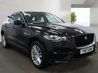 Used Jaguar F-Pace Portfolio 180 HP (132 kW) 2017 Black SUV