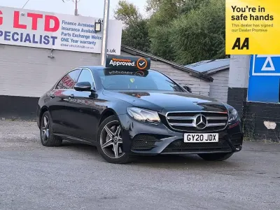 Used Mercedes E300 2020 Black Sedan