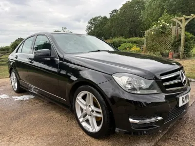 Used Mercedes C220 Sport Edition 2014 Black Sedan