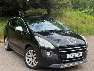 Used Peugeot 3008 2012 Black Estate
