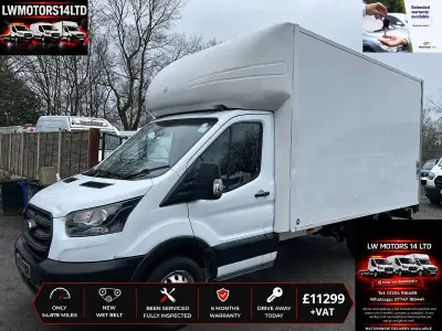 Used Ford Transit 130 HP (95 kW) 2021 White Cabriolet