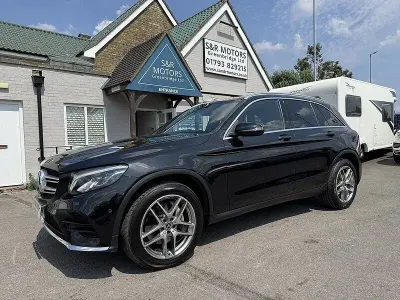 Used Mercedes GLC220 AMG line 2017 Black SUV
