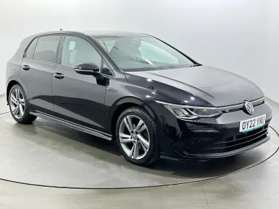 Used VW Golf VIII R-line 150 HP (110 kW) 2022 Black Hatchback