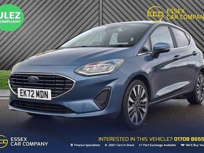 Used Ford Fiesta Titanium X 2022 Blue Hatchback