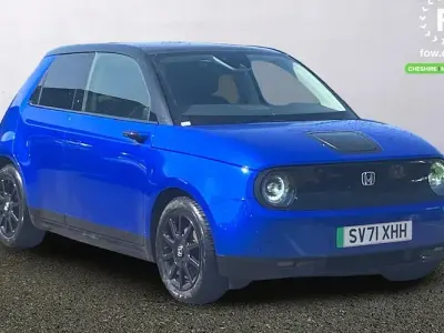 Used Honda e 100 kW (136 HP) 2021 Blue Hatchback
