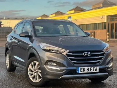 Used Hyundai Tucson SE 177 HP (130 kW) 2018 Grey SUV