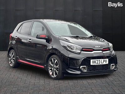 Used Kia Picanto GT-Line S 2023 Black Hatchback