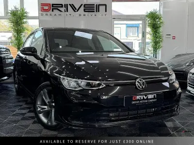 Used VW Golf VIII R-line 150 HP (110 kW) 2022 Black Hatchback