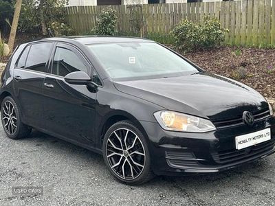 Used VW Golf VII SE 105 HP (77 kW) 2014 Black Hatchback