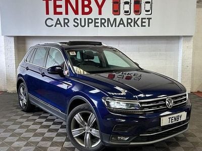 Used VW Tiguan SEL 180 HP (132 kW) 2017 Blue SUV